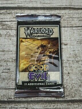 Warlord Saga Of The Storm Good And Evil Card Pack
